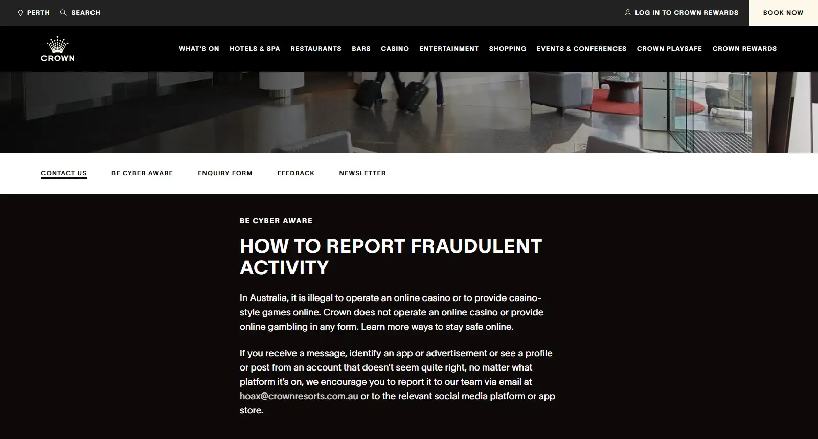 Does Crown Perth Have an Online Casino? | Crown Perth Australia Guide